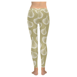 Garlic design pattern Women's Legging Fulfilled In US