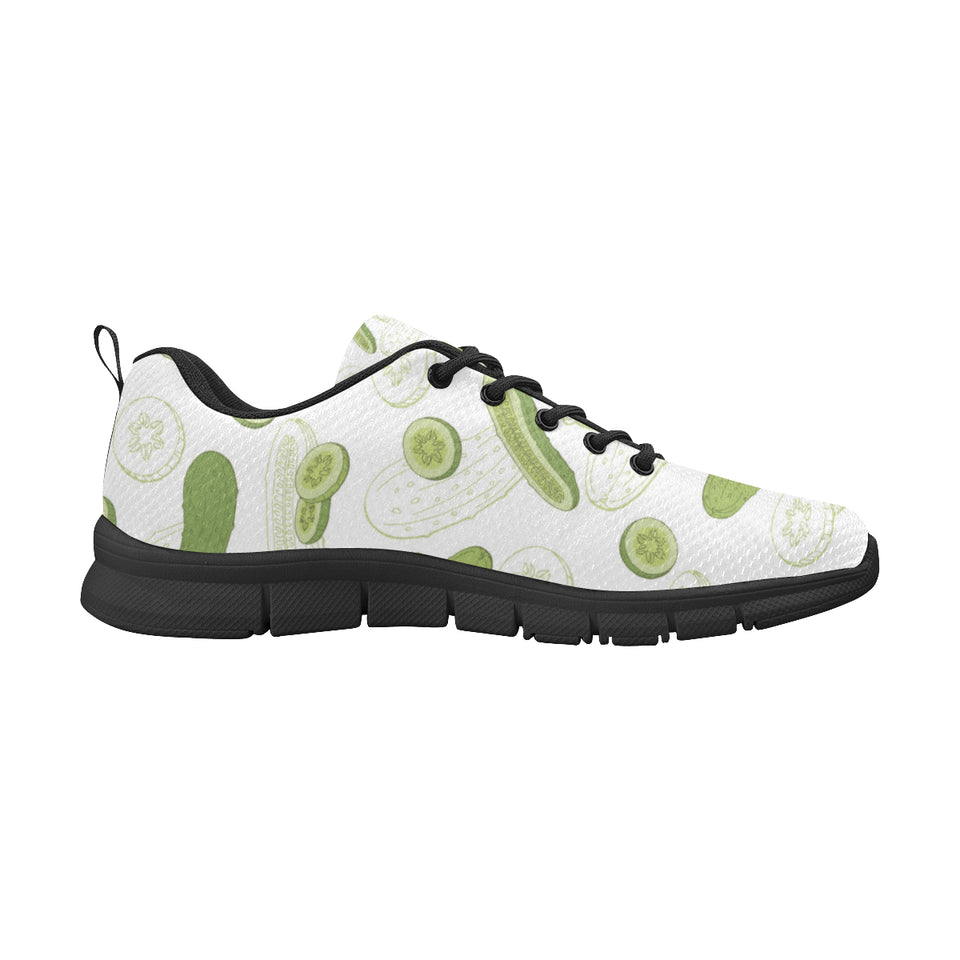 Cucumber sketch pattern Women's Sneaker Shoes