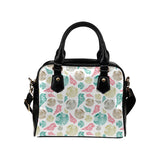 Colorful shell pattern Shoulder Handbag