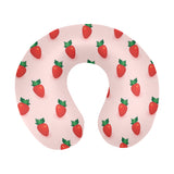 Strawberry beautiful pattern U-Shaped Travel Neck Pillow