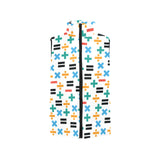 Math Pattern Print Design 05 Men's Padded Vest