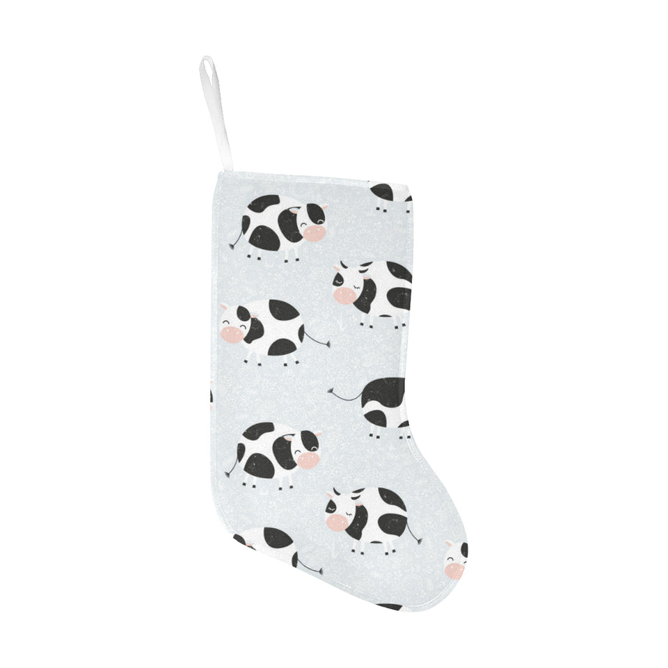 Cute cows pattern Christmas Stocking