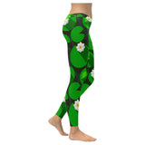Frog waterlily pattern Women's Legging Fulfilled In US