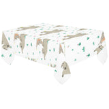 Cute Rhino pattern background Tablecloth