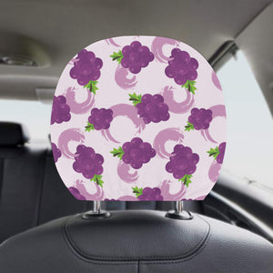 Cute Grape pattern Car Headrest Cover