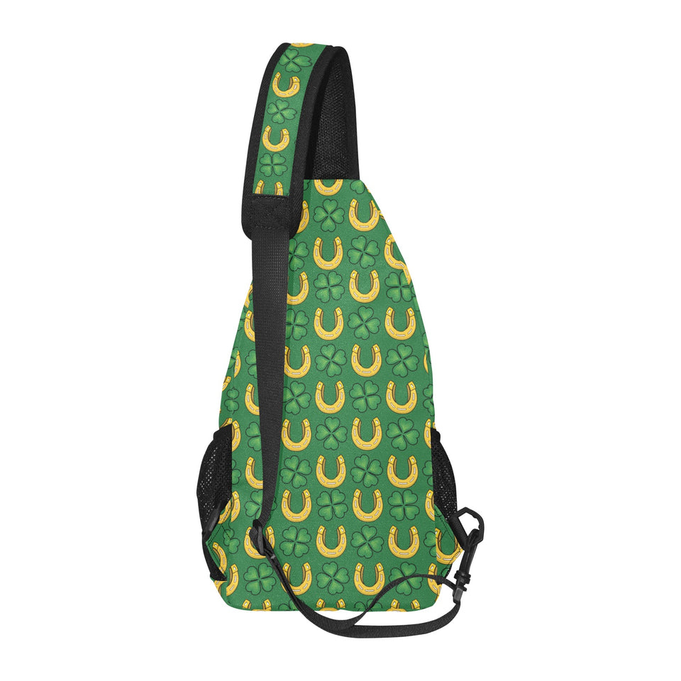 Horseshoes Pattern Print Design 05 All Over Print Chest Bag