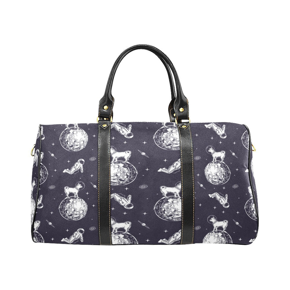 Chihuahua space helmet. astronaut pattern Travel Bag