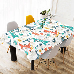 Cute Crocodile Pattern Tablecloth
