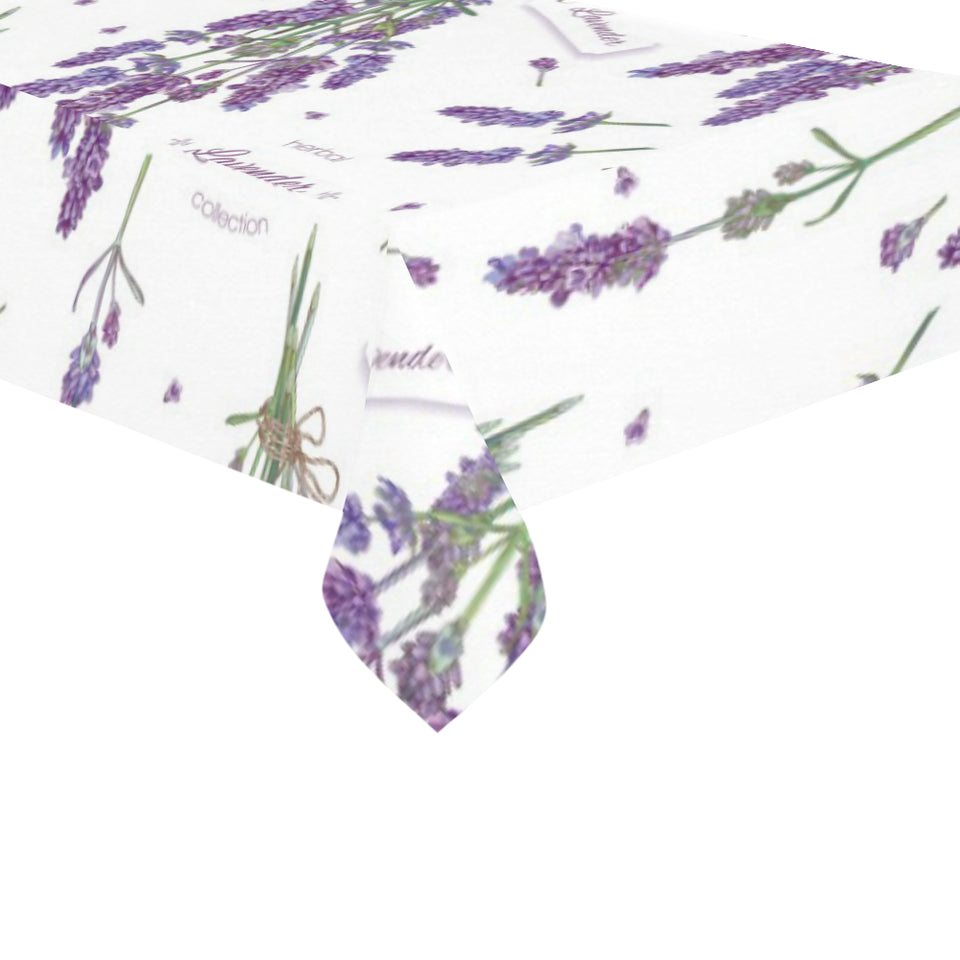 lavender flower design pattern Tablecloth