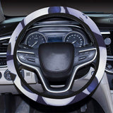 Alien Pattern Print Design 01 Car Steering Wheel Cover