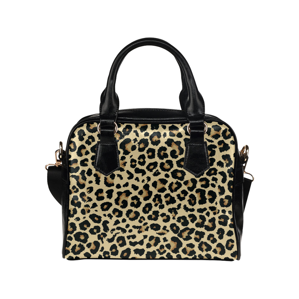 Leopard print design pattern Shoulder Handbag