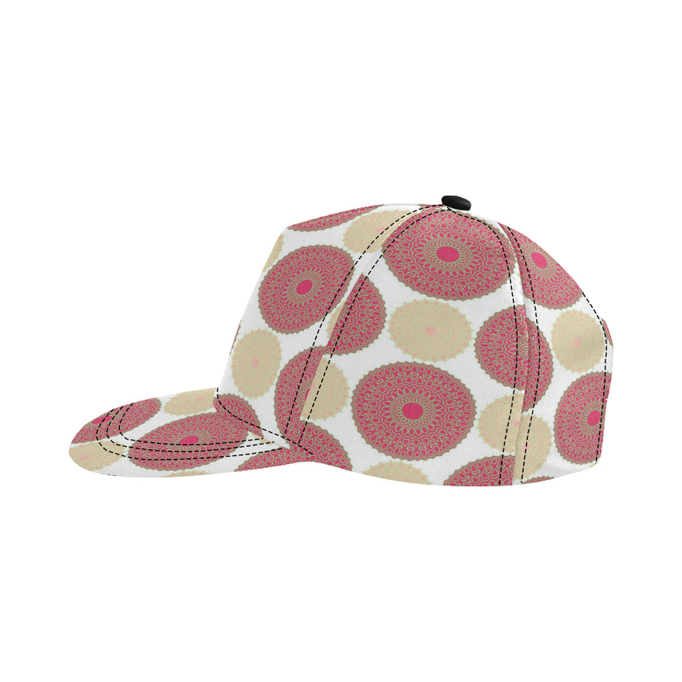 Circle indian pattern All Over Print Snapback Cap