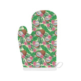 Coconut Pattern Print Design 01 Heat Resistant Oven Mitts