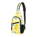 lemon design pattern All Over Print Chest Bag