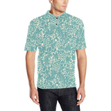 Classic Hand drawn Grape pattern Men's All Over Print Polo Shirt