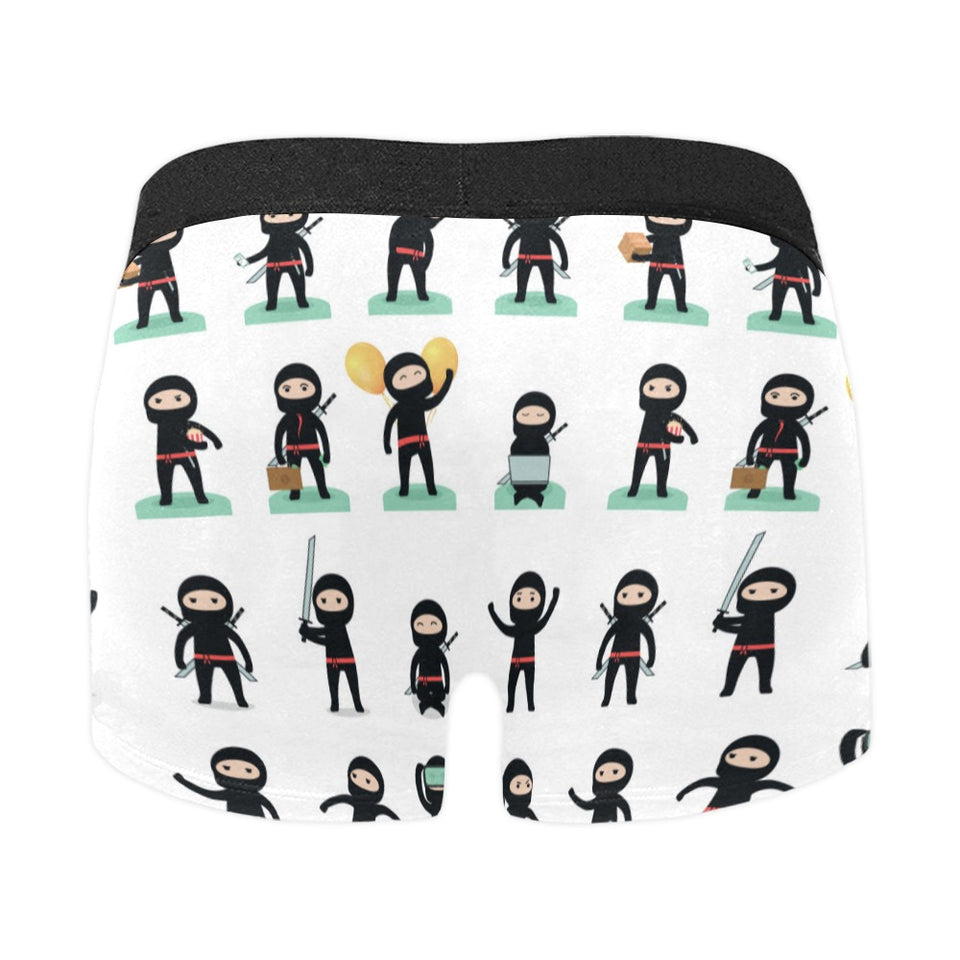 Cute ninja katana sword pattern Men's All Over Print Boxer Briefs Men's Underwear
