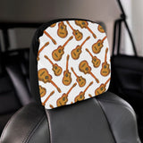 Paint Guitar Pattern Car Headrest Cover