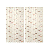 Jack Russel Pattern Print Design 02 Gauze Curtain