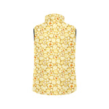 Popcorn Pattern Print Design 04 Men's Padded Vest