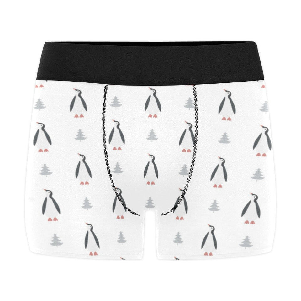 Penguin pattern Men's All Over Print Boxer Briefs Men's Underwear