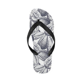 Guava tropical hand drawn pattern Unisex Flip Flops