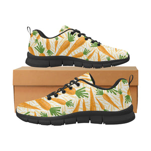 Carrot Pattern Print Design 01 Men's Breathable Sneakers ( Model 055)