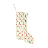 Golden Retriever Pattern Print Design 01 Christmas Stocking