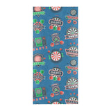 Darts Pattern Print Design 02 Beach Towel