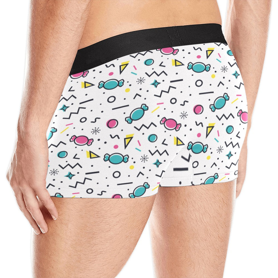 Candy design pattern Men's All Over Print Boxer Briefs Men's Underwear