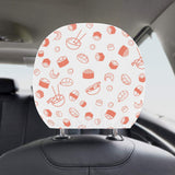 Sushi pattern Car Headrest Cover