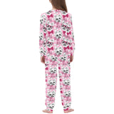 Yorkshire Terrier Pattern Print Design 03 Kids' Boys' Girls' All Over Print Pajama Set