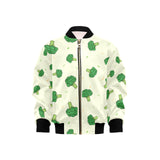 Broccoli pattern Kids' Boys' Girls' Bomber Jacket