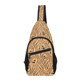 Bengal tigers pattern All Over Print Chest Bag