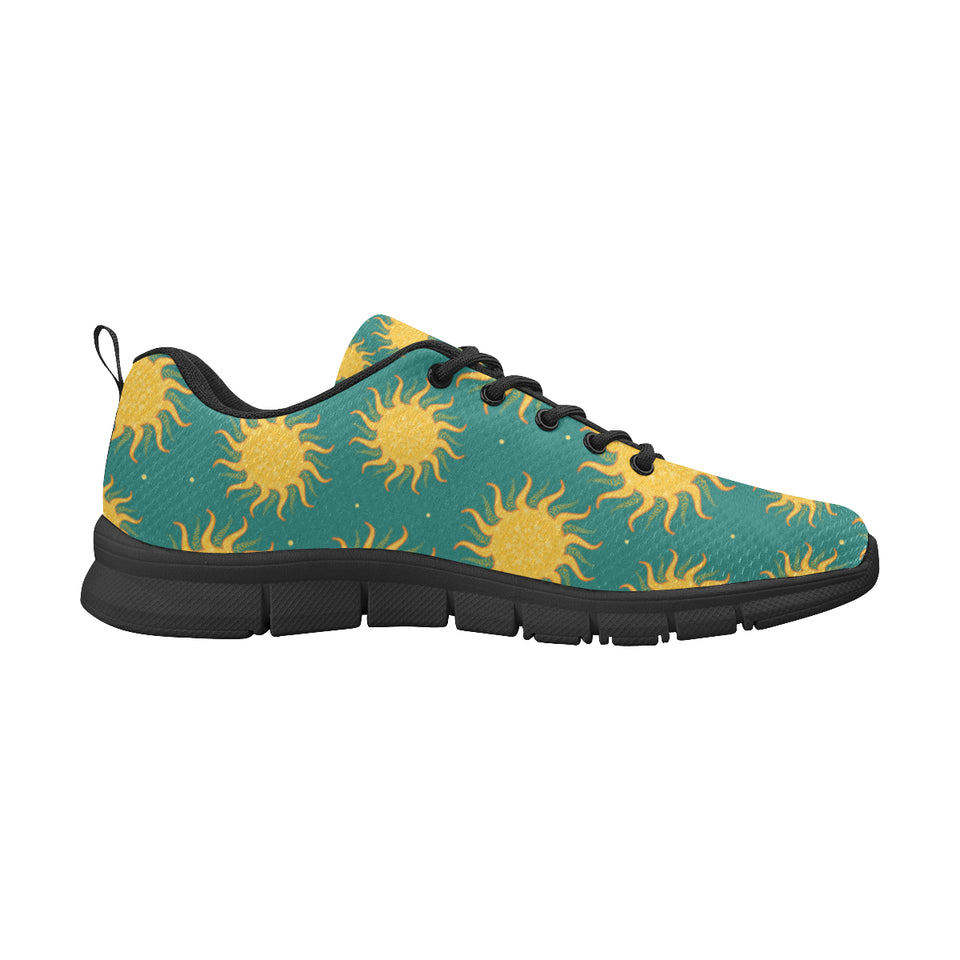 Sun green background Men's Sneaker Shoes