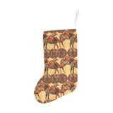 Camel polynesian tribal design pattern Christmas Stocking