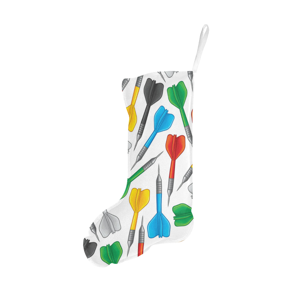 Darts Pattern Print Design 03 Christmas Stocking
