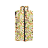 Guinea Pig Pattern Print Design 04 Women's Padded Vest