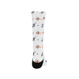 Cute helicopter star pattern Crew Socks