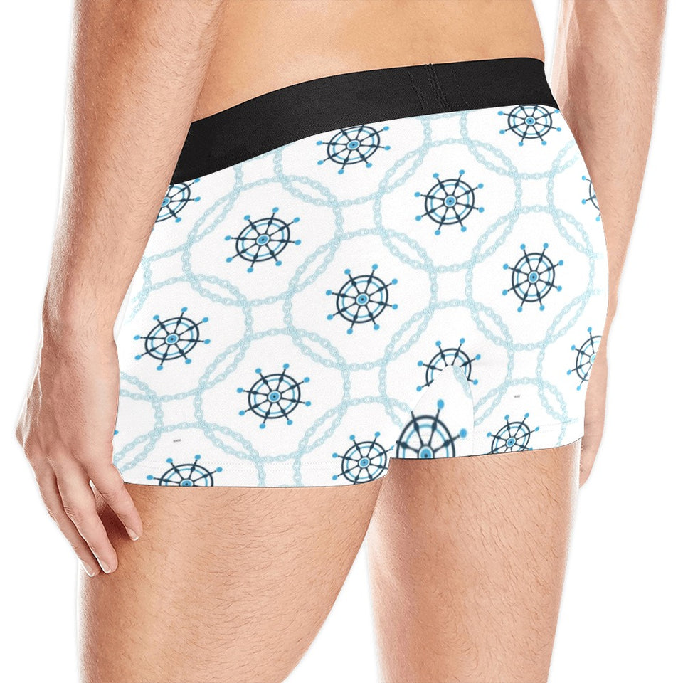 nautical steering wheel chain Men's All Over Print Boxer Briefs Men's Underwear