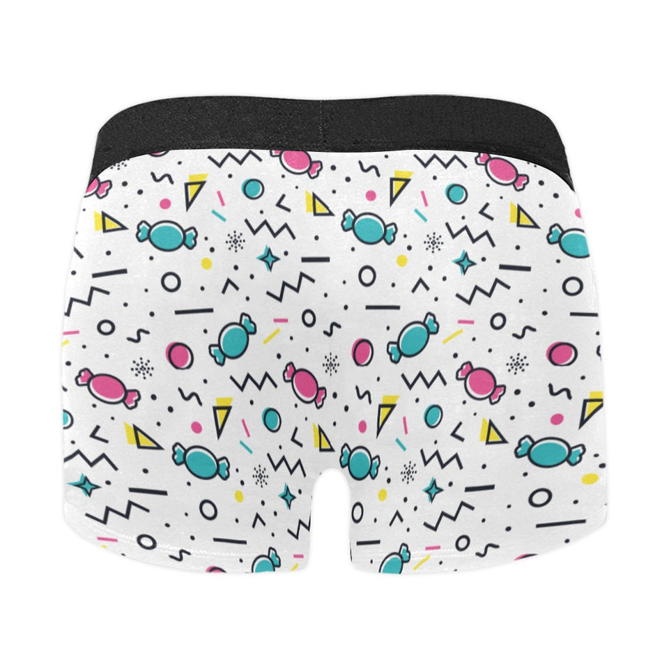Candy design pattern Men's All Over Print Boxer Briefs Men's Underwear