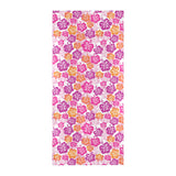 Hibiscus Pattern Print Design 01 Beach Towel