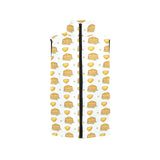Pancake Pattern Print Design 03 Women's Padded Vest