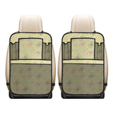 Camera Pattern Print Design 01 Car Seat Back Organizer