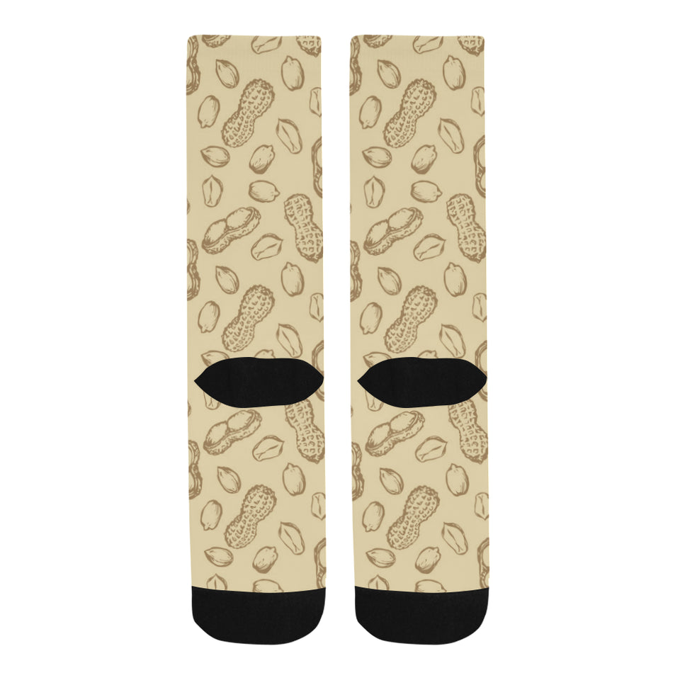 hand drawn peanuts pattern Crew Socks