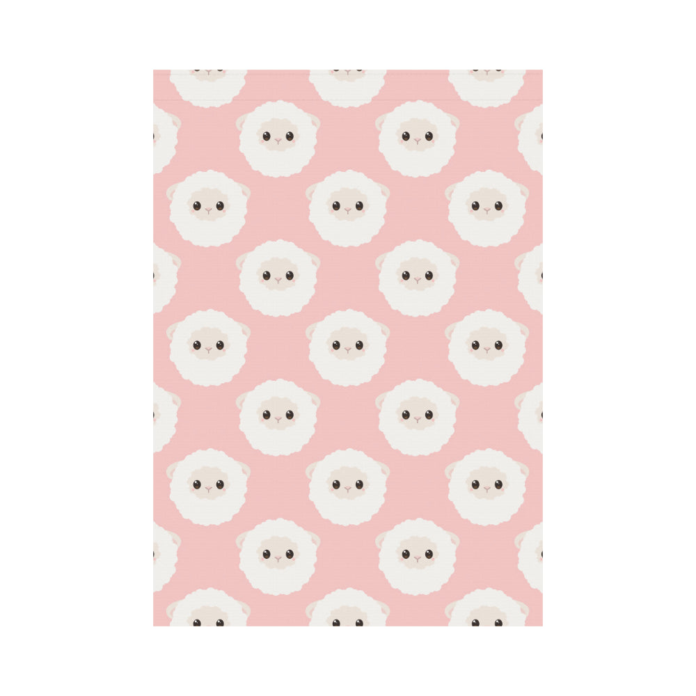 Cute sheep pattern House Flag Garden Flag