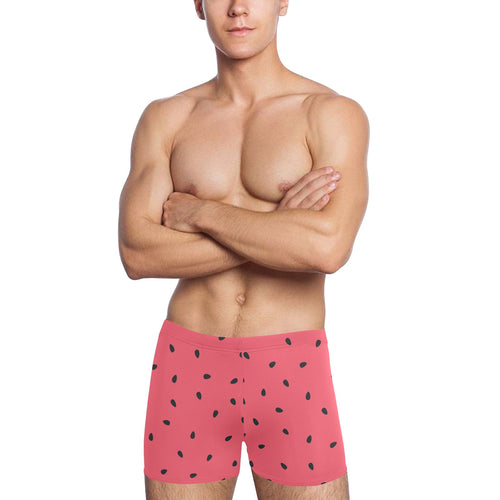 watermelon texture background Men's Swimming Trunks