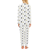 Seagull Pattern Print Design 05 Women's All Over Print Pajama Set