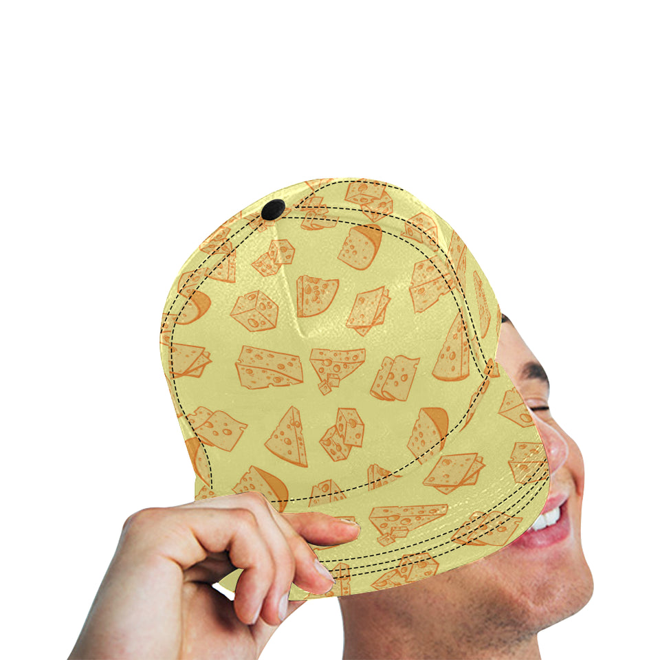 Cheese design pattern All Over Print Snapback Cap