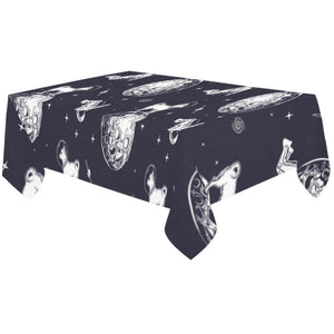 Chihuahua space helmet. astronaut pattern Tablecloth