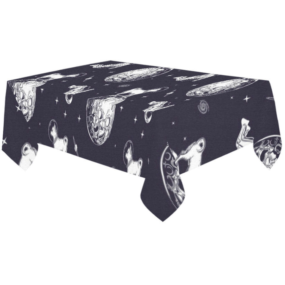 Chihuahua space helmet. astronaut pattern Tablecloth